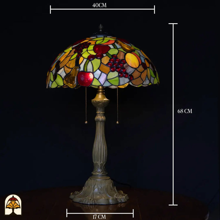 Tiffany lamp - Tafellamp Frutta Viva - ⌀40 cm