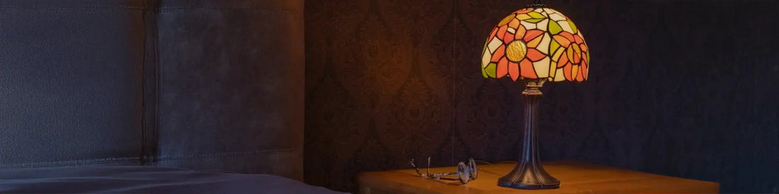 Tiffany-Tischlampe Ø20 cm