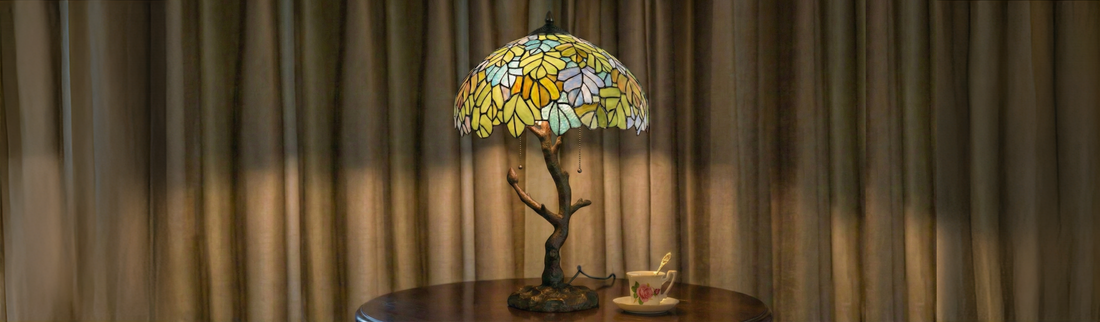 Tiffany-Tischlampe Ø40 cm