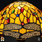 Tiffany lamp - tafellamp - Libellula Aurea ⌀30 cm De Sierkamer