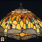 Tiffany lamp - tafellamp - Libellula Aurea ⌀30 cm De Sierkamer