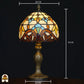 Tiffany lamp - Tafellamp Baroque - ⌀20 cm
