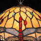 Tiffany lamp - Tiffany Hanglamp Libelle - ⌀25 cm De Sierkamer