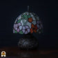 Tiffany lamp | Tiffany tafellamp Amber Flora Classic ⌀20 cm