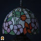 Tiffany lamp | Tiffany tafellamp Amber Flora Classic ⌀20 cm