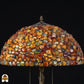 Tiffany lamp - tafellamp - Stone Mosaic Amber ⌀40 cm De Sierkamer