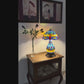 Tiffany-Lampe - Tischlampe - Libellula Azurea - ⌀30 cm