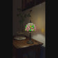 Tiffany lamp - Tafellamp Rosalia Verde - ⌀18 cm