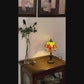 Tiffany-Lampe - Tischlampe - Libellula Azul ⌀20 cm