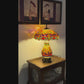 Tiffany-Lampe - Tischlampe - Libellula Amber Grande ⌀46 cm