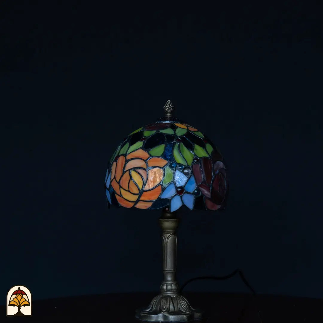 Tiffany lamp - Tafellamp Fiore - ⌀20 cm
