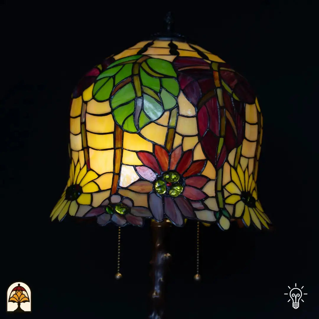 Tiffany lamp - Tafellamp Luminosa - ⌀33 cm