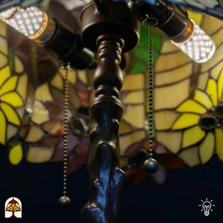 Tiffany lamp - Tafellamp Luminosa - ⌀33 cm