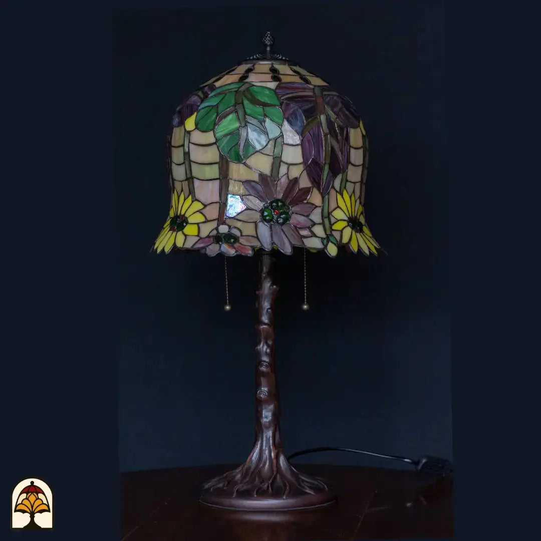 Tiffany lamp - Tafellamp Luminosa - ⌀33 cm