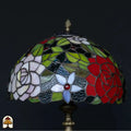 Tiffany lamp - Tafellamp Rosetta - ⌀30 cm