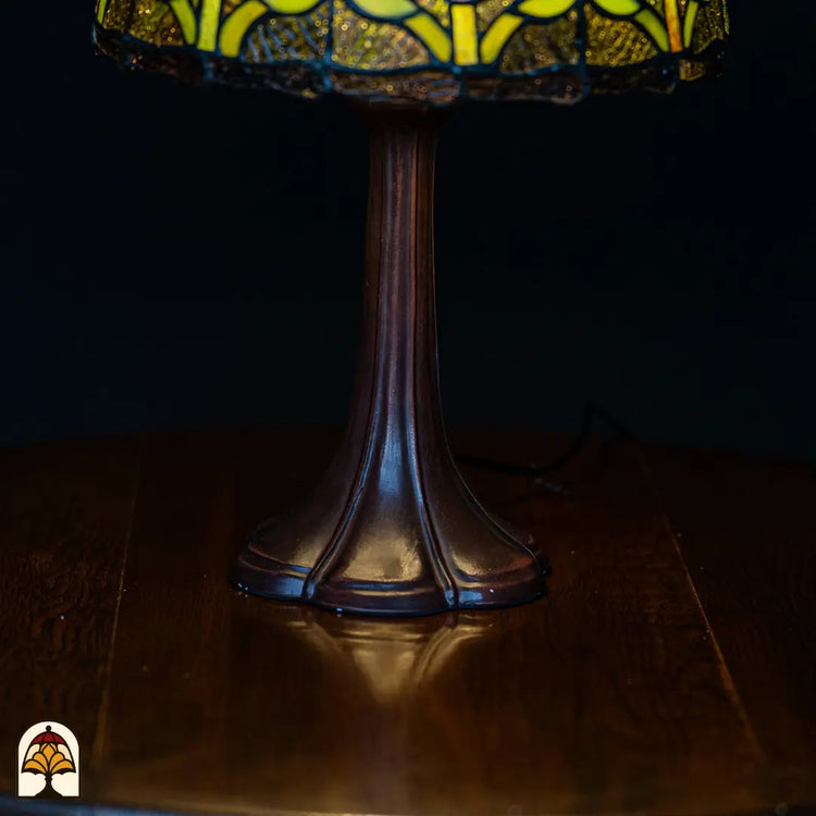 Tiffany lamp - Tafellamp Tulipa Lilac Sereno - ⌀30 cm