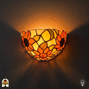 Tiffany lamp | Tiffany wandlamp Solea Girasole