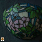 Tiffany wandlamp Rosa di Primavera onverlicht – daglichtkleuren groen en roze