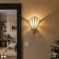 Tiffany Lampe | Tiffany Wandlampe Ventaglio Avorio